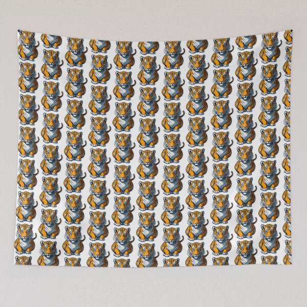 Item preview, cuddly tiger designed and sold by HappyChula.