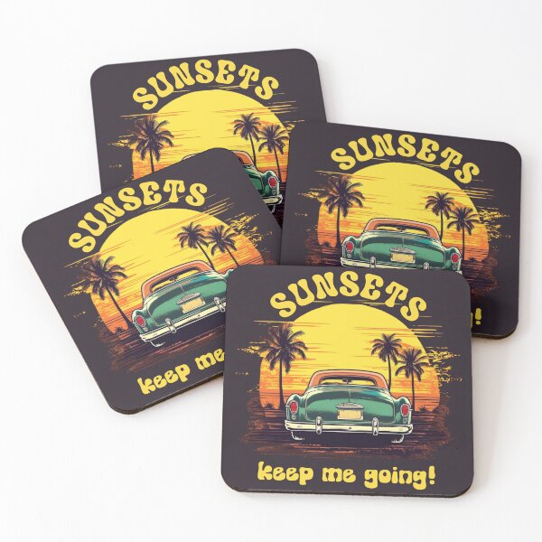 Item preview, Sunsets Keep Me Going designed and sold by GoodOldVintage.