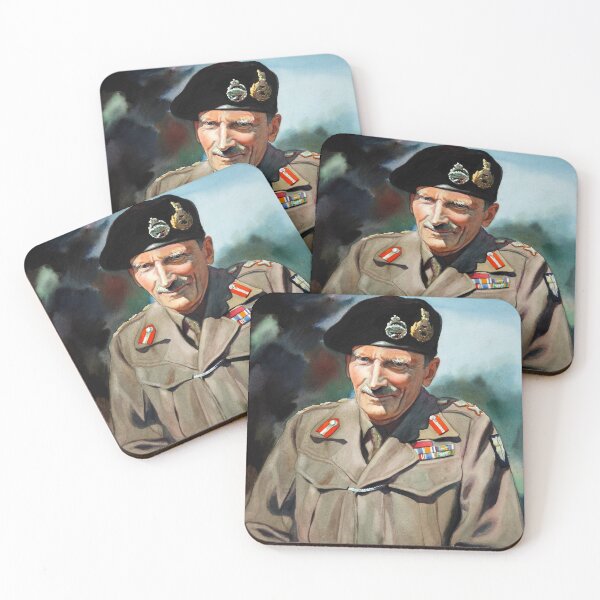 Item preview, General Sir Bernard Montgomery Portrait designed and sold by warishellstore.