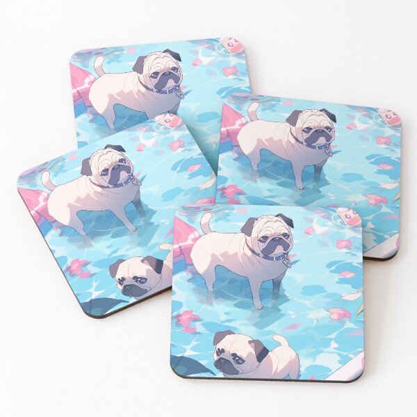 Item preview, Psychedelic Views & Infinite Pools (Pugs) designed and sold by TheCreatvGeek.