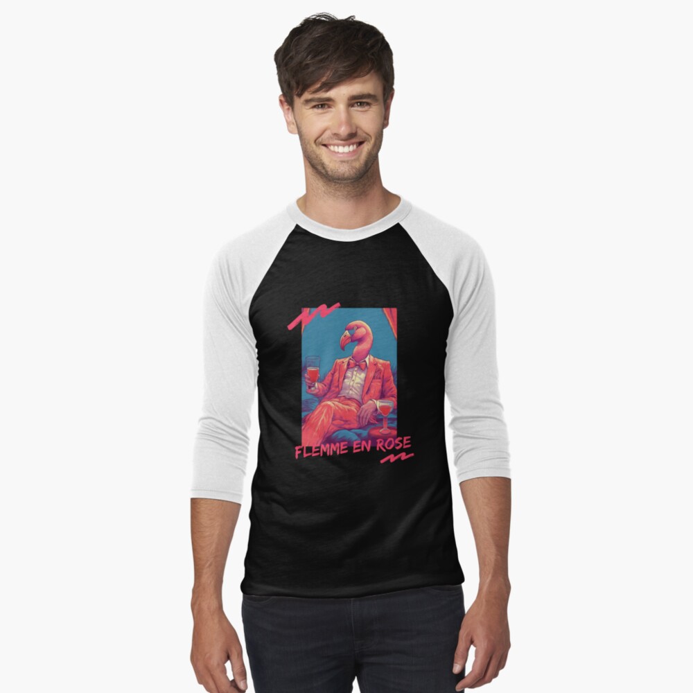 Item preview, Baseball ¾ Sleeve T-Shirt designed and sold by Feignasses.
