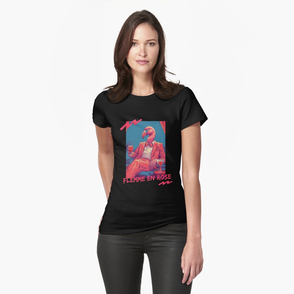 Item preview, Fitted T-Shirt designed and sold by Feignasses.