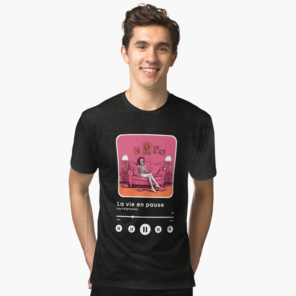 Item preview, Tri-blend T-Shirt designed and sold by Feignasses.