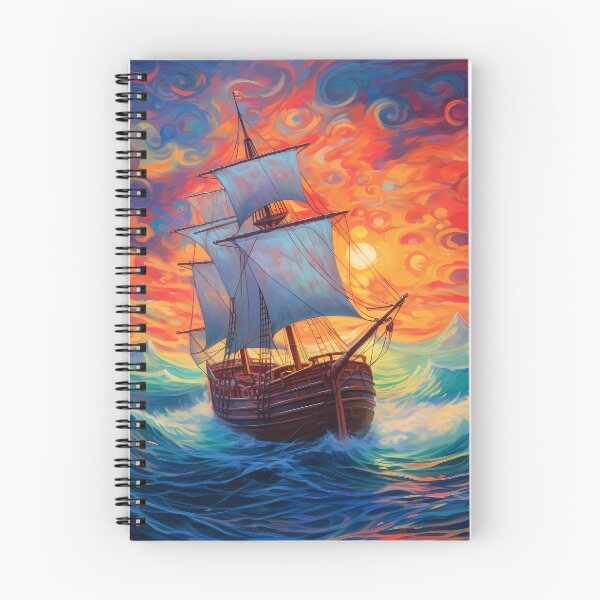 Item preview, Oil Style, Digital Art of Sailing in Rough Waters designed and sold by Aim4Perfection.