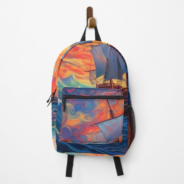 Item preview, Oil Style, Digital Art of Sailing in Rough Waters designed and sold by Aim4Perfection.