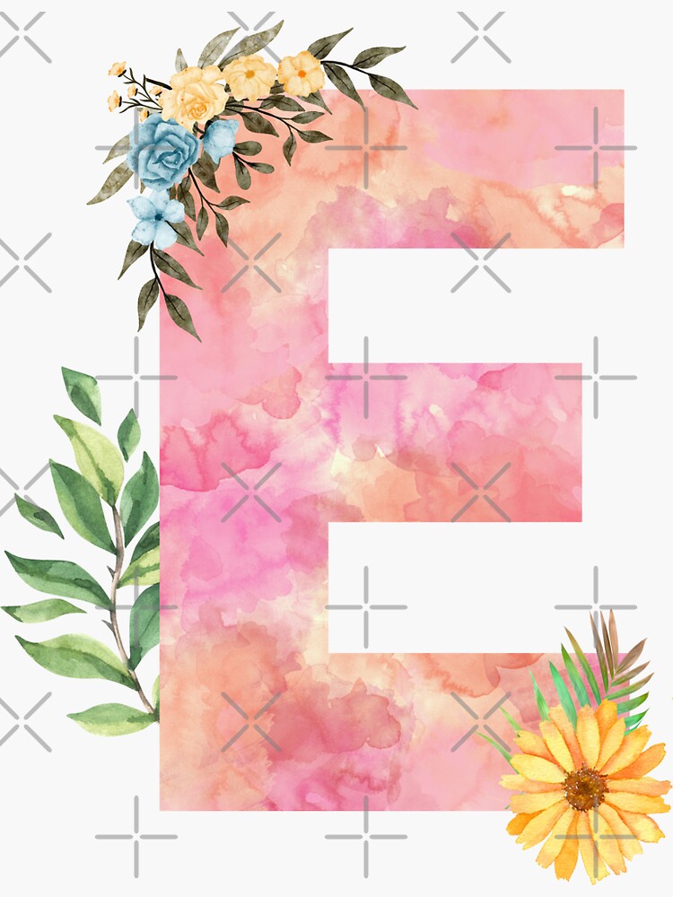 Cute Giraffe Pink Flowers Monogram Name Initial Letter C