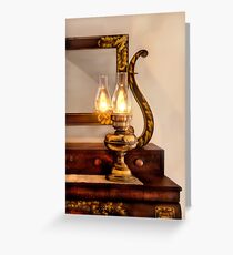 The bureau and lantern Greeting Card
