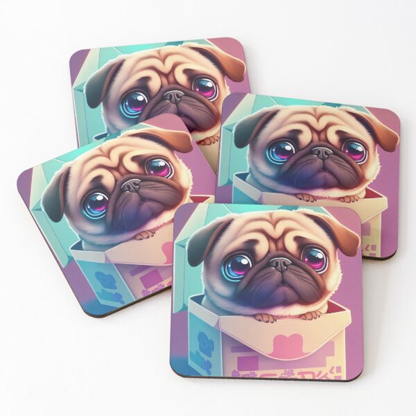 Item preview, Pug in the Box designed and sold by RedBluffTraders.