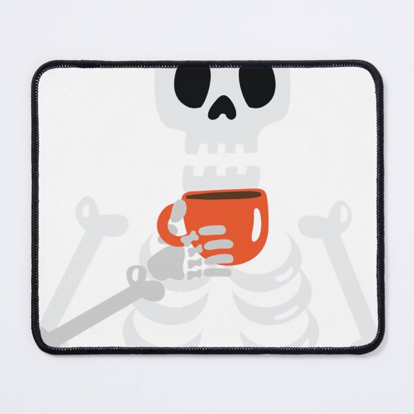 Item preview, Skeleton Drinking Coffee Lover Funny Halloween designed and sold by JacolienJoy.