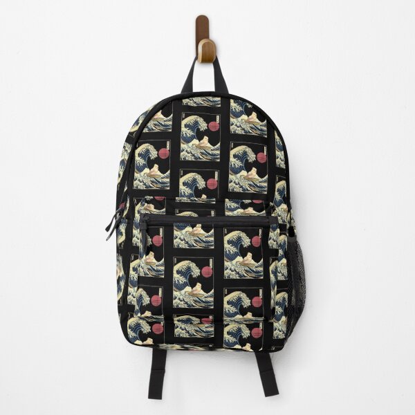 Item preview, Cockatiel Bird Kanagawa Japanese Surfing Wave designed and sold by rafaeltto.