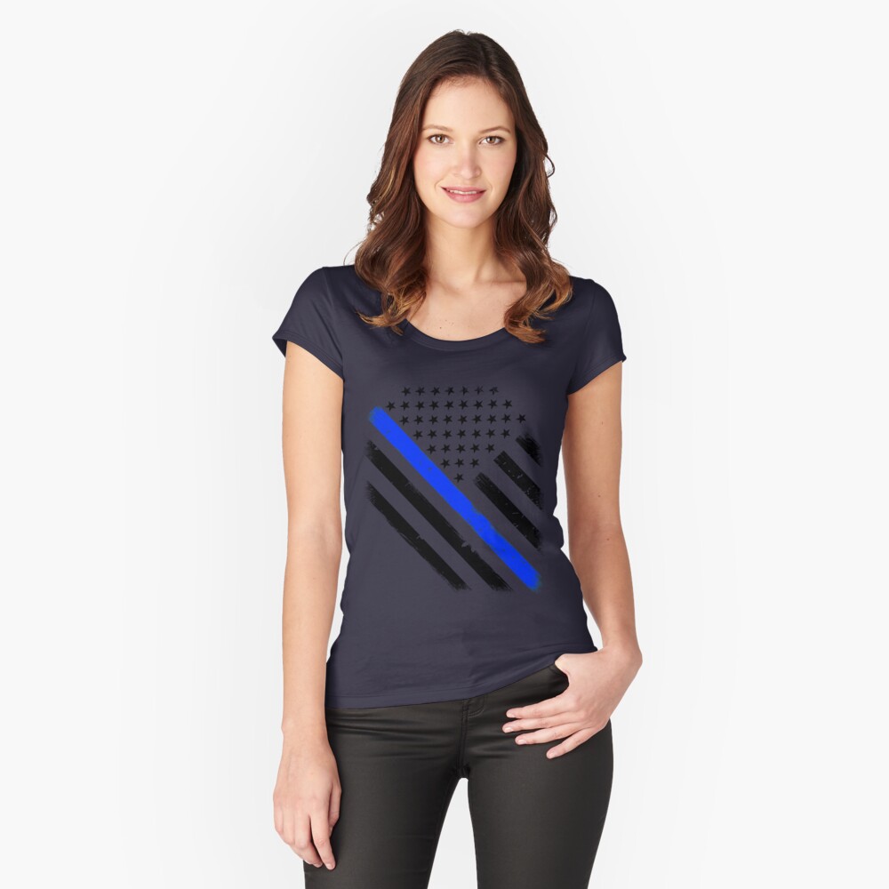 Virginia Law Enforcement Thin Blue Line Shirt – Thin Line Style