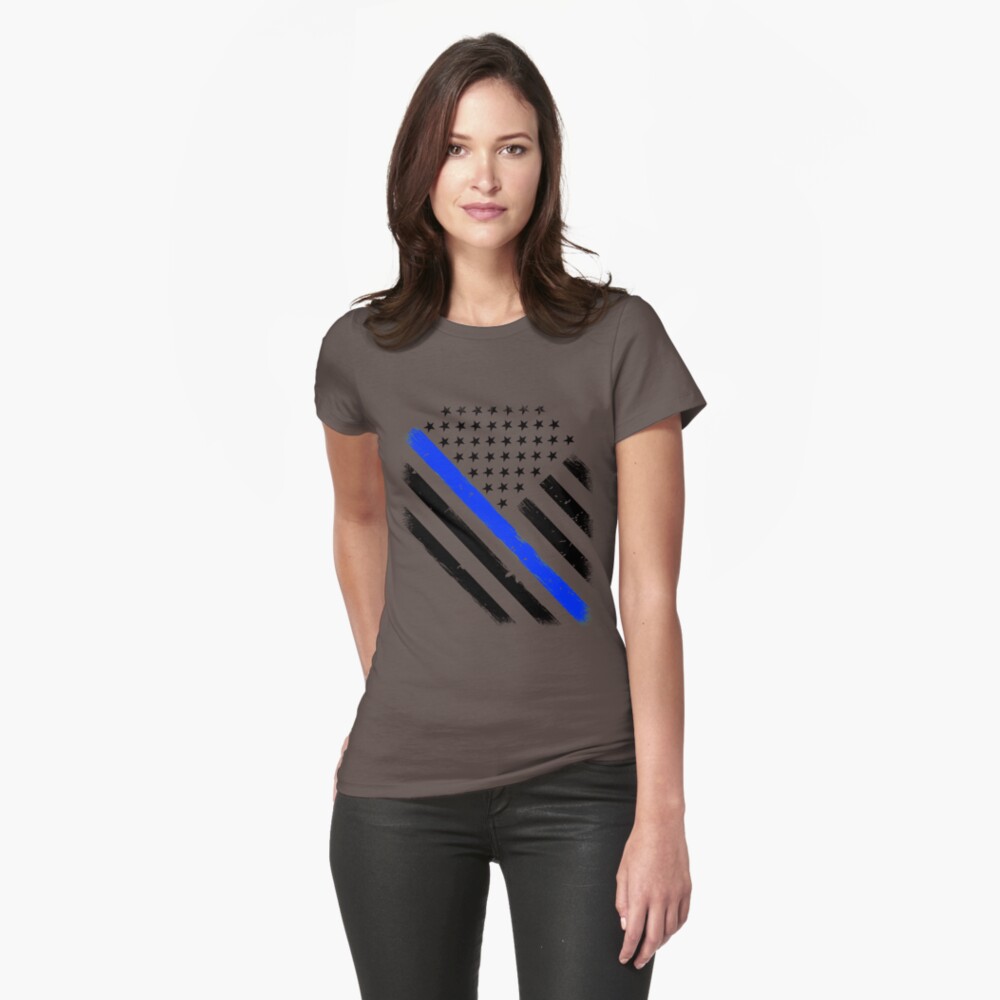 Virginia Law Enforcement Thin Blue Line Shirt – Thin Line Style