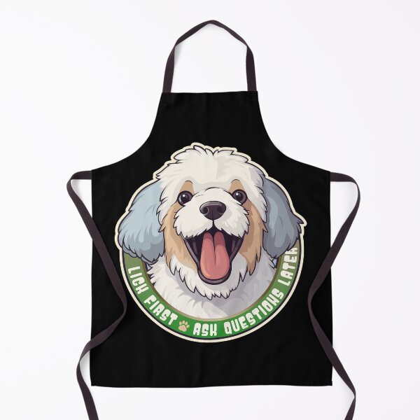 Item preview, Barbet Dog Funny Lick First, Ask Questions Later designed and sold by danielliamgill.