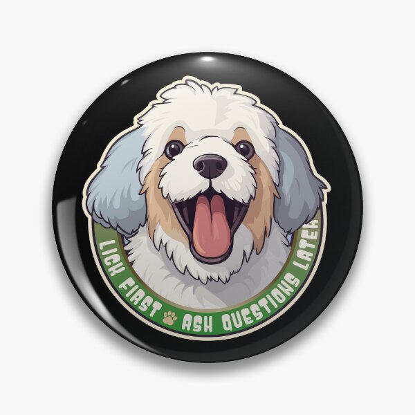 Item preview, Barbet Dog Funny Lick First, Ask Questions Later designed and sold by danielliamgill.