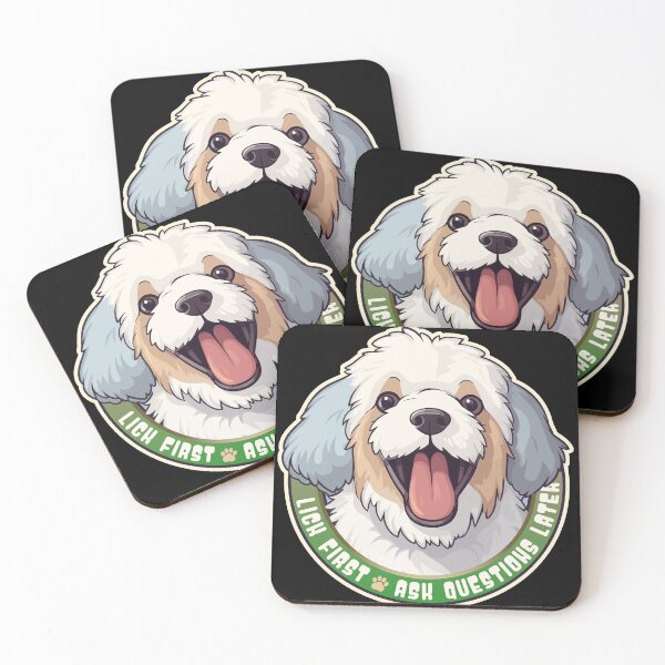 Item preview, Barbet Dog Funny Lick First, Ask Questions Later designed and sold by danielliamgill.