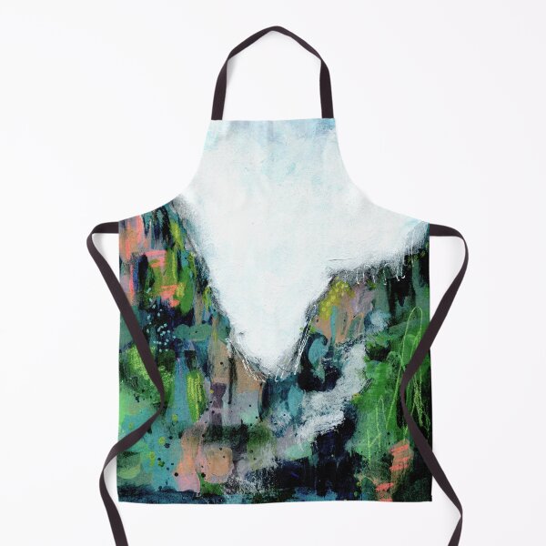 Item preview, Lush green abstract landscape designed and sold by AnissaF.