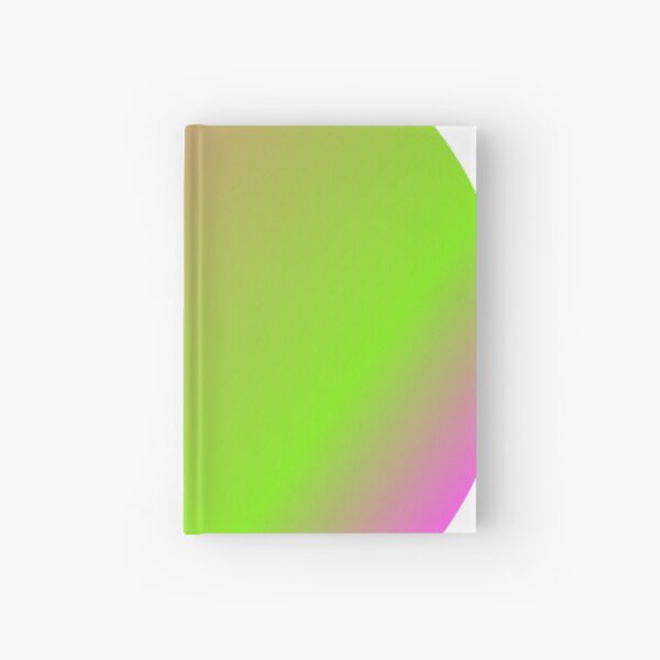 Smooth, transitions, colors,  inside,  circle Hardcover Journal