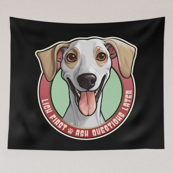 Item preview, Azawakh Dog Funny Lick First, Ask Questions Later designed and sold by danielliamgill.