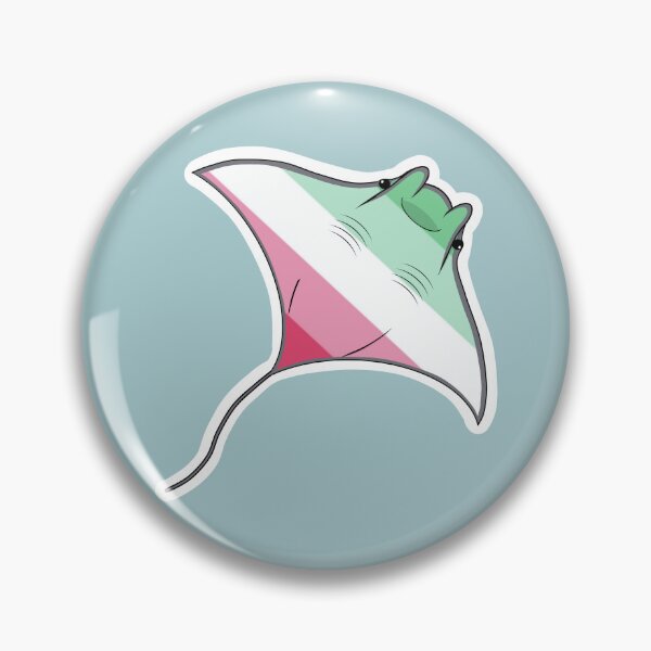 Item preview, Pride Mantaray Abrosexual Flag designed and sold by perpetuallyConf.