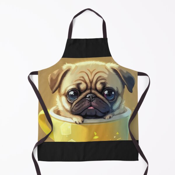 Item preview, Pug in a Cup 2 designed and sold by RedBluffTraders.