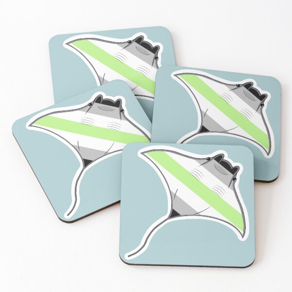 Item preview, Pride Mantaray Agender Flag designed and sold by perpetuallyConf.