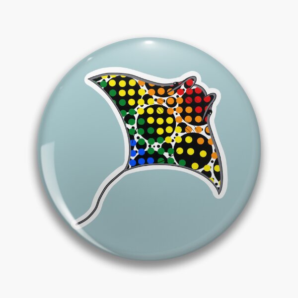 Item preview, Pride Mantaray Ally designed and sold by perpetuallyConf.