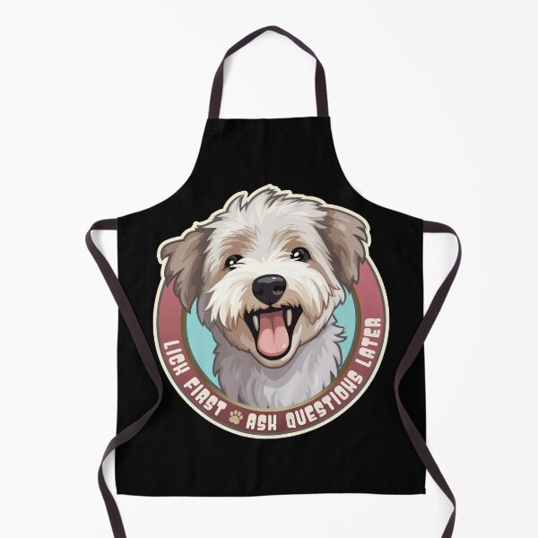 Item preview, Glen of Imaal Terrier Dog Funny Lick First, Ask Questions Later designed and sold by danielliamgill.