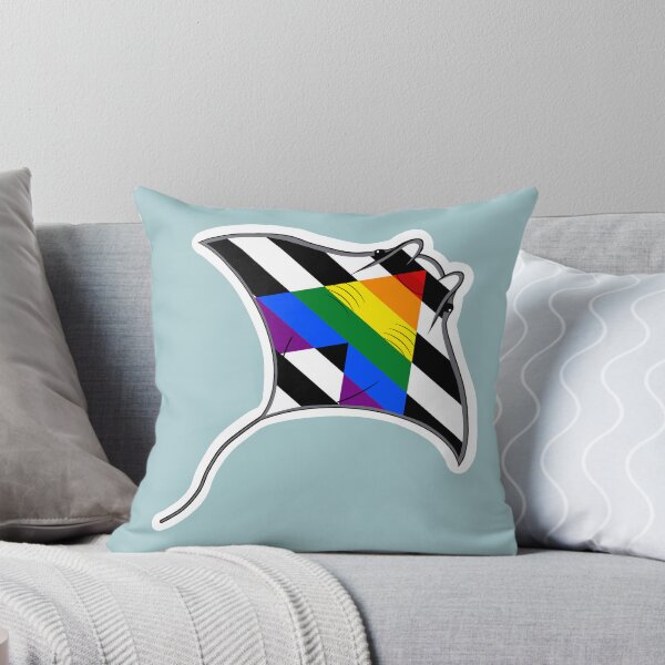 Item preview, Pride Mantaray Ally Flag designed and sold by perpetuallyConf.