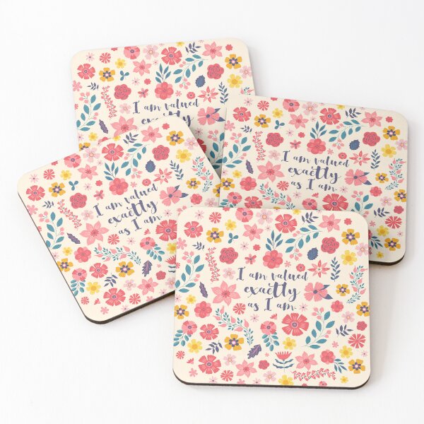 Item preview, Positive Self Care Affirmation - I am Valued Exactly as I Am designed and sold by Trish Dish.