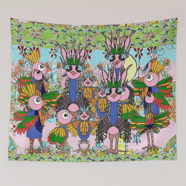 Item preview, Feathered Friends  designed and sold by Soniawithani.