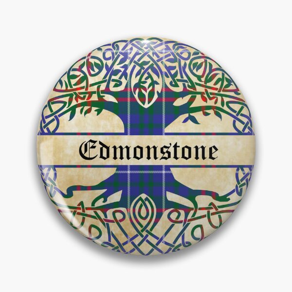 Item preview, Edmonstone Tree of Life Clan Scottish Surname tartan designed and sold by BagTown Clans.