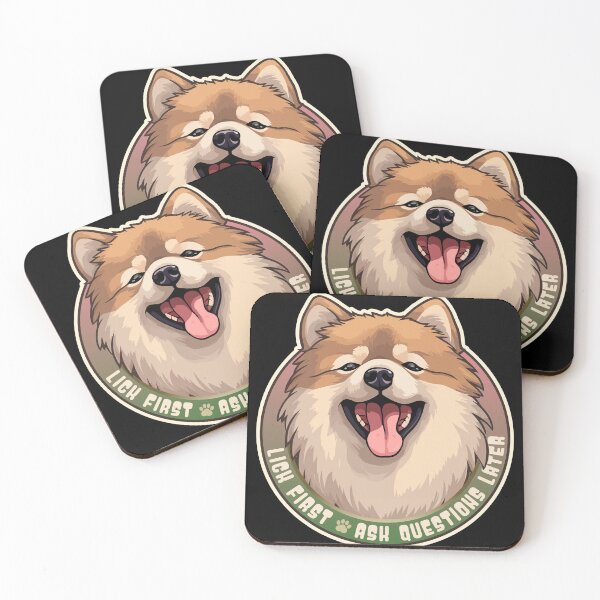 Item preview, Eurasier Dog Funny Lick First, Ask Questions Later designed and sold by danielliamgill.