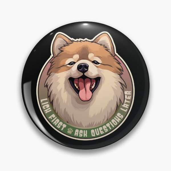 Item preview, Eurasier Dog Funny Lick First, Ask Questions Later designed and sold by danielliamgill.