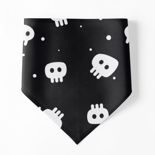 Skull Pattern Pet Bandana