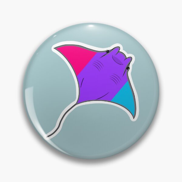 Item preview, Pride Mantaray Androgyne Flag designed and sold by perpetuallyConf.