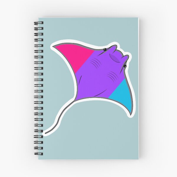 Item preview, Orgullo Mantaray Andrógino Bandera designed and sold by perpetuallyConf.