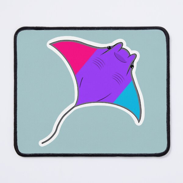 Item preview, Pride Mantaray Androgyne Flag designed and sold by perpetuallyConf.