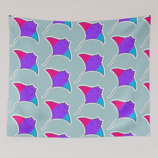 Item preview, Pride Mantaray Androgyne Flag designed and sold by perpetuallyConf.