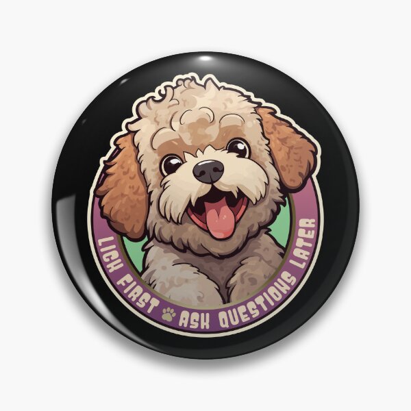 Item preview, Lagotto Romagnolo Dog Funny Lick First, Ask Questions Later designed and sold by danielliamgill.