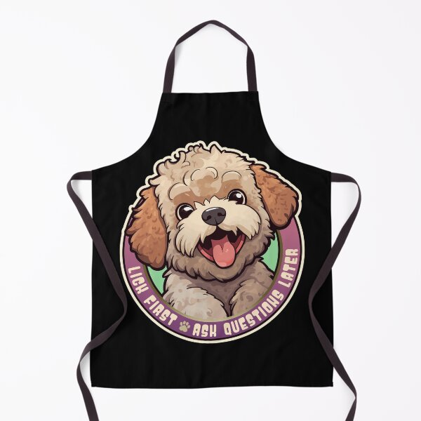 Item preview, Lagotto Romagnolo Dog Funny Lick First, Ask Questions Later designed and sold by danielliamgill.