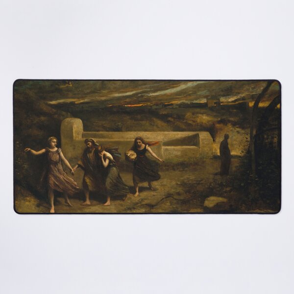 Item preview, The Burning of Sodom | Camille Corot | 1857 Biblical Art designed and sold by CJET.