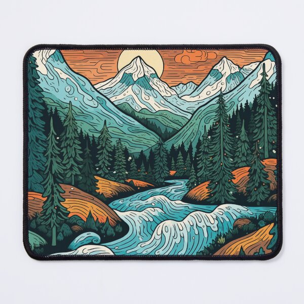 Item preview, Glacier National Park - 4 designed and sold by PlatoAtlantis.