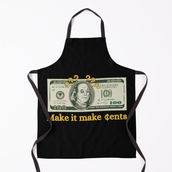 Item preview, Funny "Make it make cents" Confused Ben Franklin designed and sold by Write-to-Rebel.