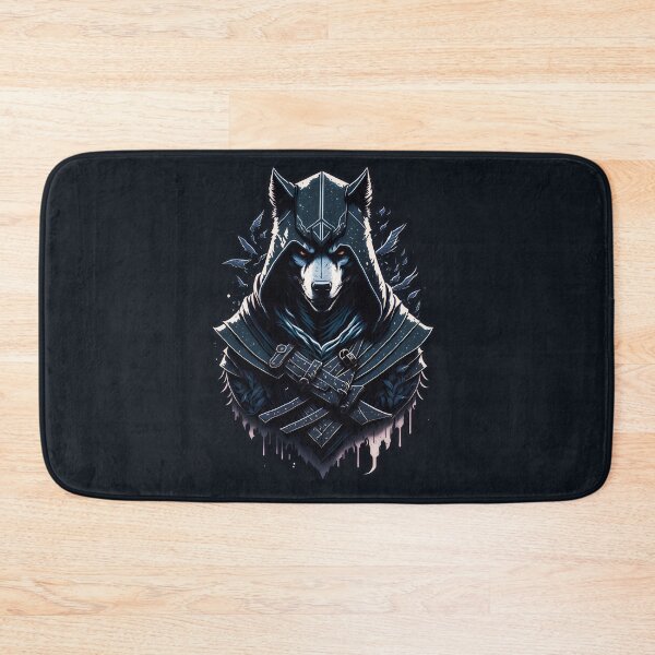 Item preview, Wolf Warrior Assassin Animal designed and sold by druidwolfart.
