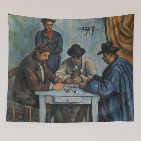 Item preview, The Card Players | Paul Cezanne | 1892 French Art designed and sold by CJET.
