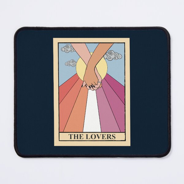 Item preview, The lovers lesbian tarot card designed and sold by couworth3.