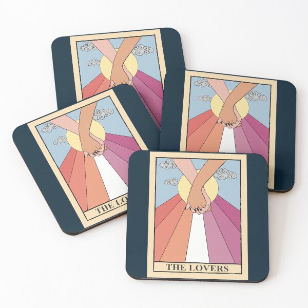 Item preview, The lovers lesbian tarot card designed and sold by couworth3.