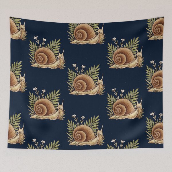 Item preview, Snail with plants designed and sold by couworth3.