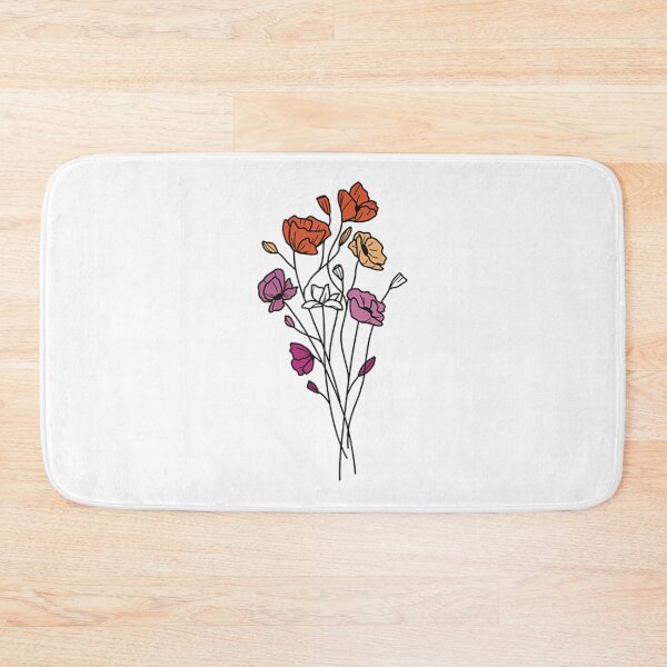 Item preview, subtle lesbian pride flowers designed and sold by couworth3.