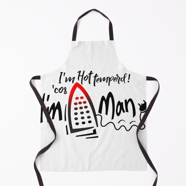 Item preview, I'm hot temperd 'cos I'm Iron man designed and sold by KennyRau.